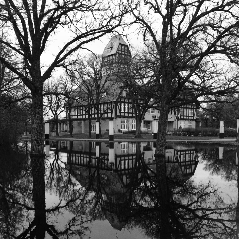 Image of reflections at Assiniboine Park